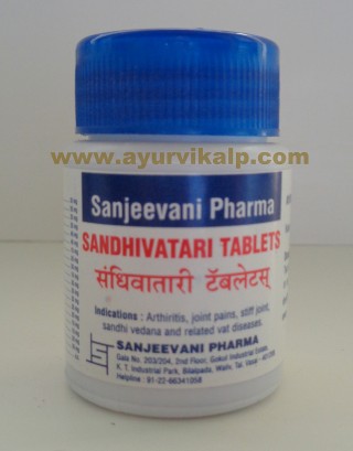 Sanjeevani Pharma, SANDHIVATARI, 60 Tablets, Arthritis, Vat Diseases